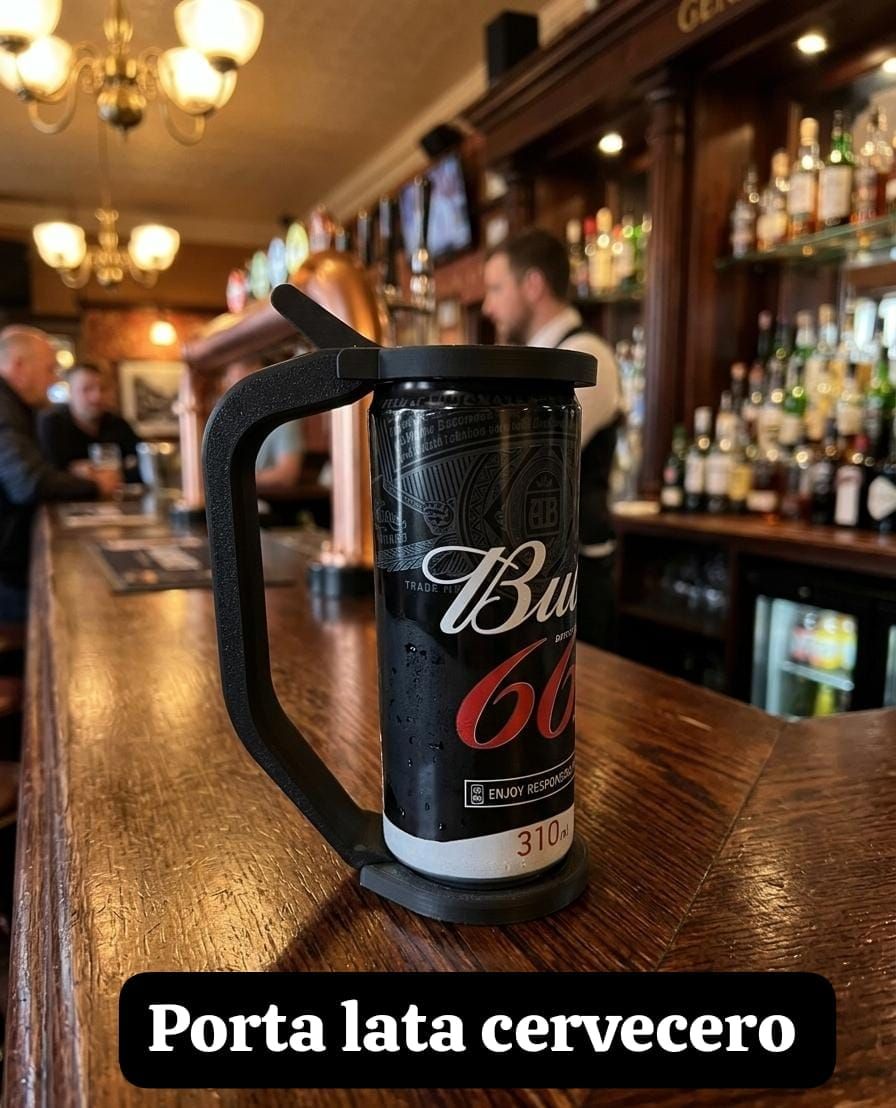 Porta latas personalizado, foto 1 de 3