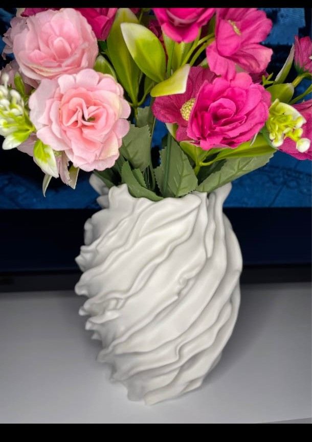 🌸 Florero Ondas – Impreso en 3D, foto 1 de 1